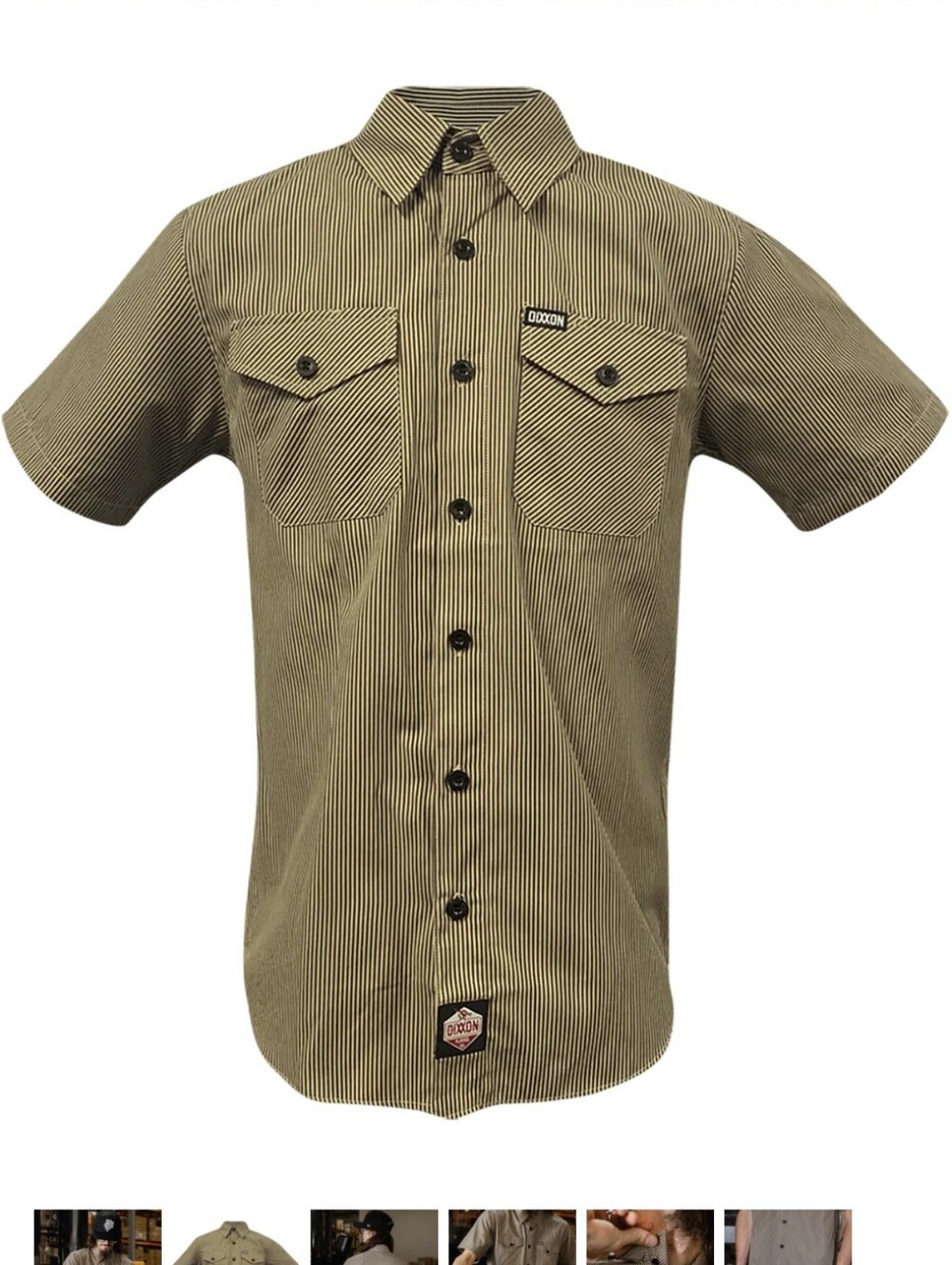 DIXXON WorkForce Short Sleeve Work Shirt- M - Picture 5 of 11